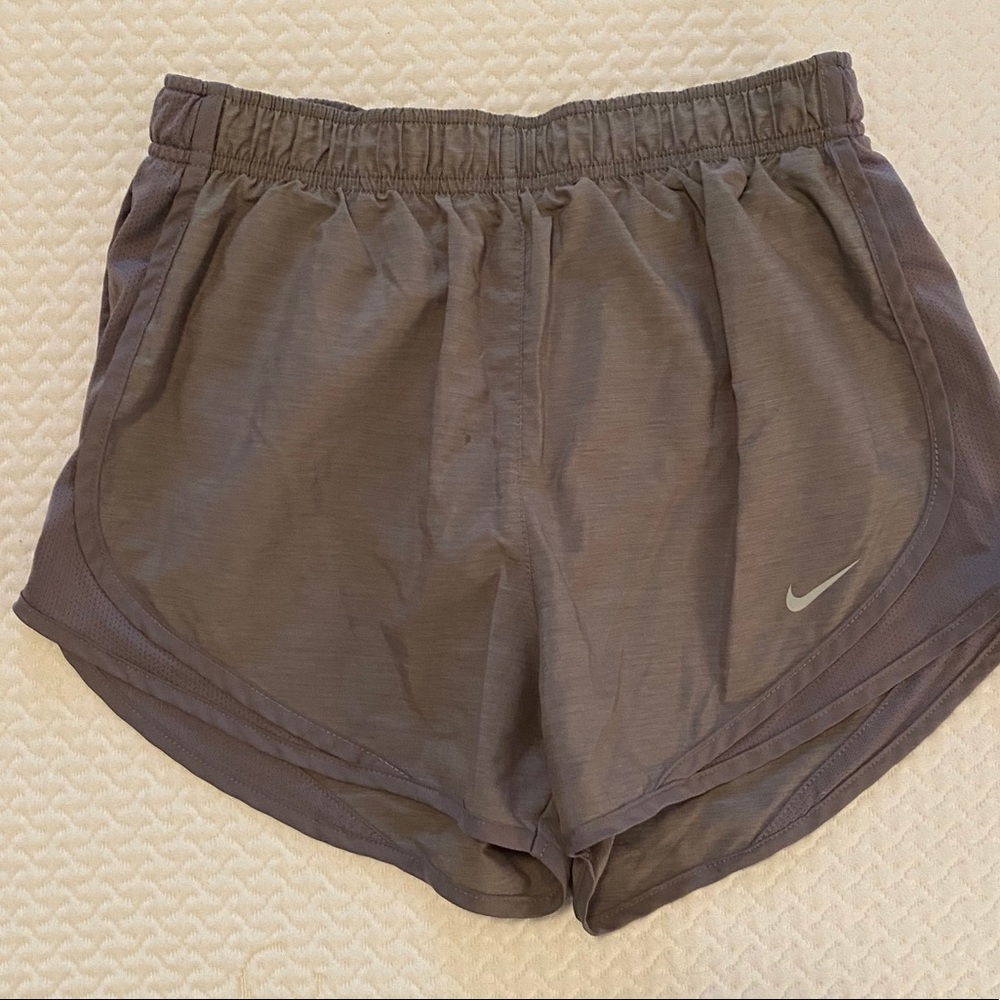 Gray Nike shorts